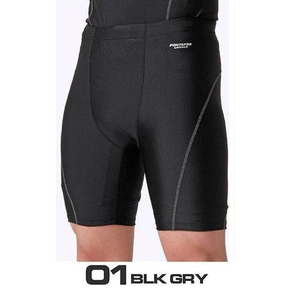 [クリアランスセール] レディース メンズ コンプレッション ハーフパンツ メール便 [PONTAPES/ポンタペス]{PCP-522}