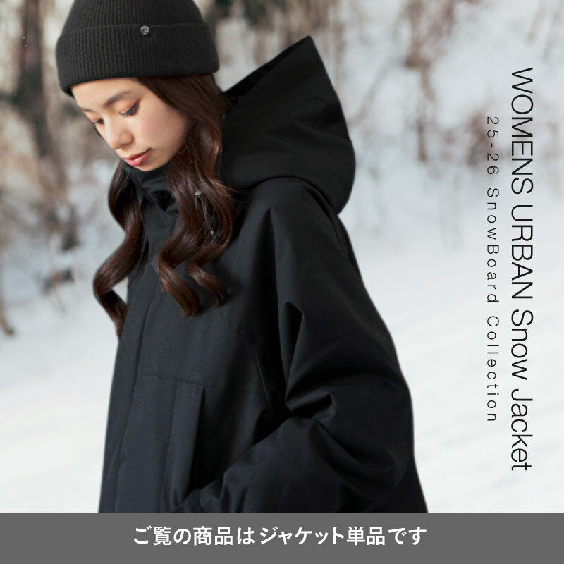 スノーボードウェア レディース ジャケット単品 ルーズシルエット 体型カバー 美シルエット ルーズシルエット 中綿入り 撥水 防寒 保温 25-26モデル ICEPARDAL/アイスパーダル IALOJ-001