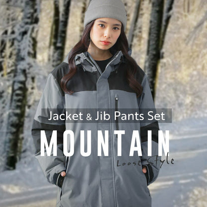 풀오버 상하 세트 스노우 보드웨어 여성 ICEPARDAL ISET-54