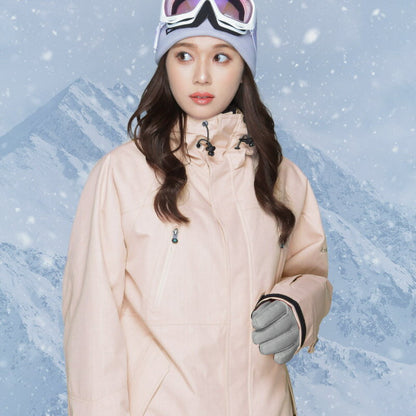 スノーボードウェア レディース 上下セット レギュラーシルエット スキーウェア 中綿入り 撥水 防寒 25-26モデル ICEPARDAL/アイスパーダル ISET-50