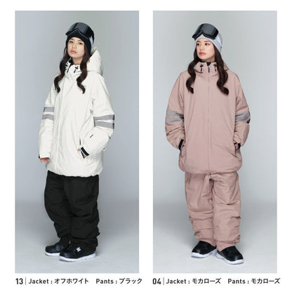 Pullover Top and Bottom Set Snowboard Wear Women's ICEPARDAL ISET-55