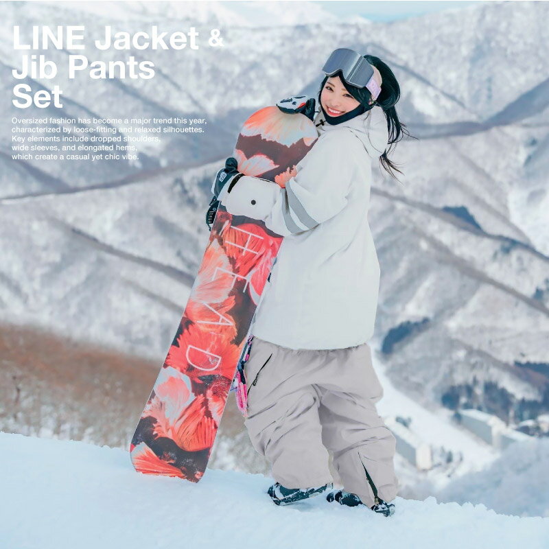 Pullover Top and Bottom Set Snowboard Wear Women's ICEPARDAL ISET-55