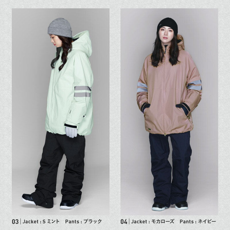 ICEPARDAL(アイスパーダル) スノーボード ウェア レディース 上下