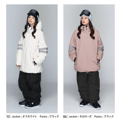 Pullover Top and Bottom Set Snowboard Wear Women's ICEPARDAL ISET-55