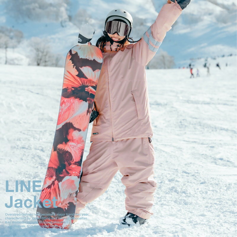 Reflector Jacket Snowboard Wear Women's ICEPARDAL ICJ-820 