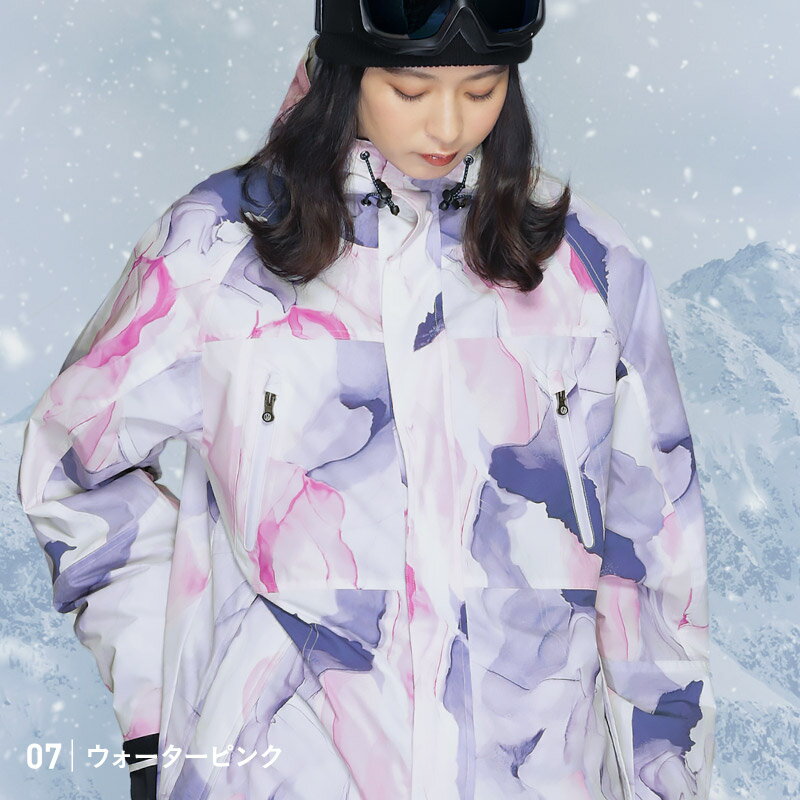 Regular Silhouette Jacket Snowboard Wear Women's ICEPARDAL ICJ-815M 