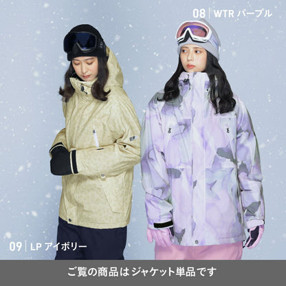 Regular Silhouette Jacket Snowboard Wear Women's ICEPARDAL ICJ-815M 