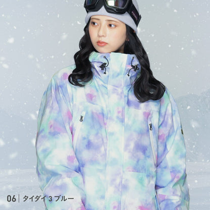 Regular Silhouette Jacket Snowboard Wear Women's ICEPARDAL ICJ-815M 