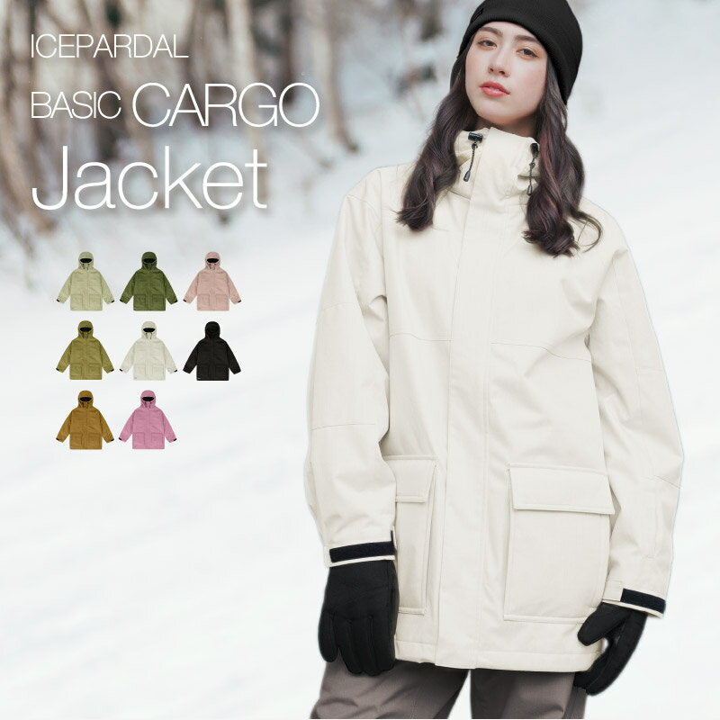 Mountain jacket snowboard wear ladies ICEPARDAL ICJ-821 