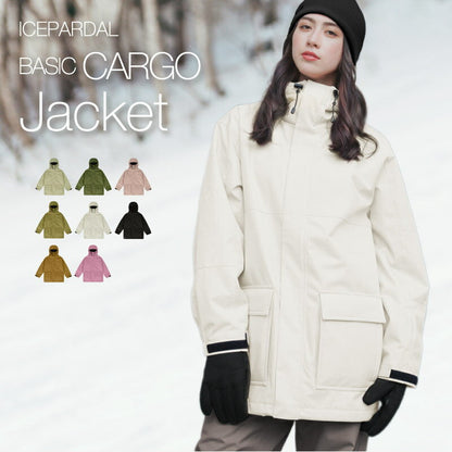 Mountain jacket snowboard wear ladies ICEPARDAL ICJ-821 