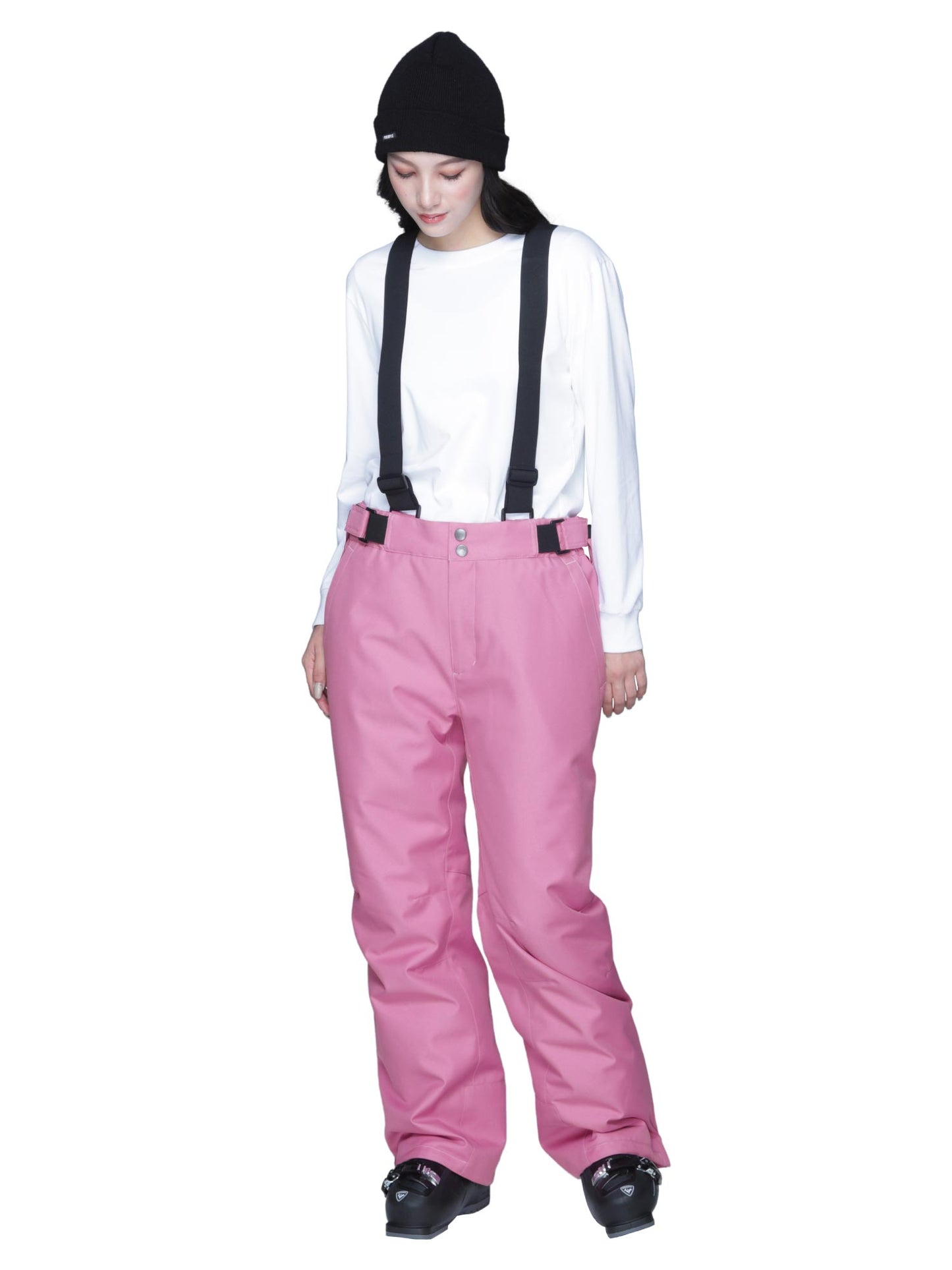 Ski pants with suspenders Snow wear ladies ICEPARDAL ICP-837W 