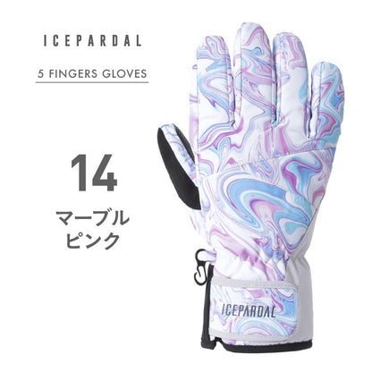 5 Finger Snow Glove Ladies ICEPARDAL IG-85 