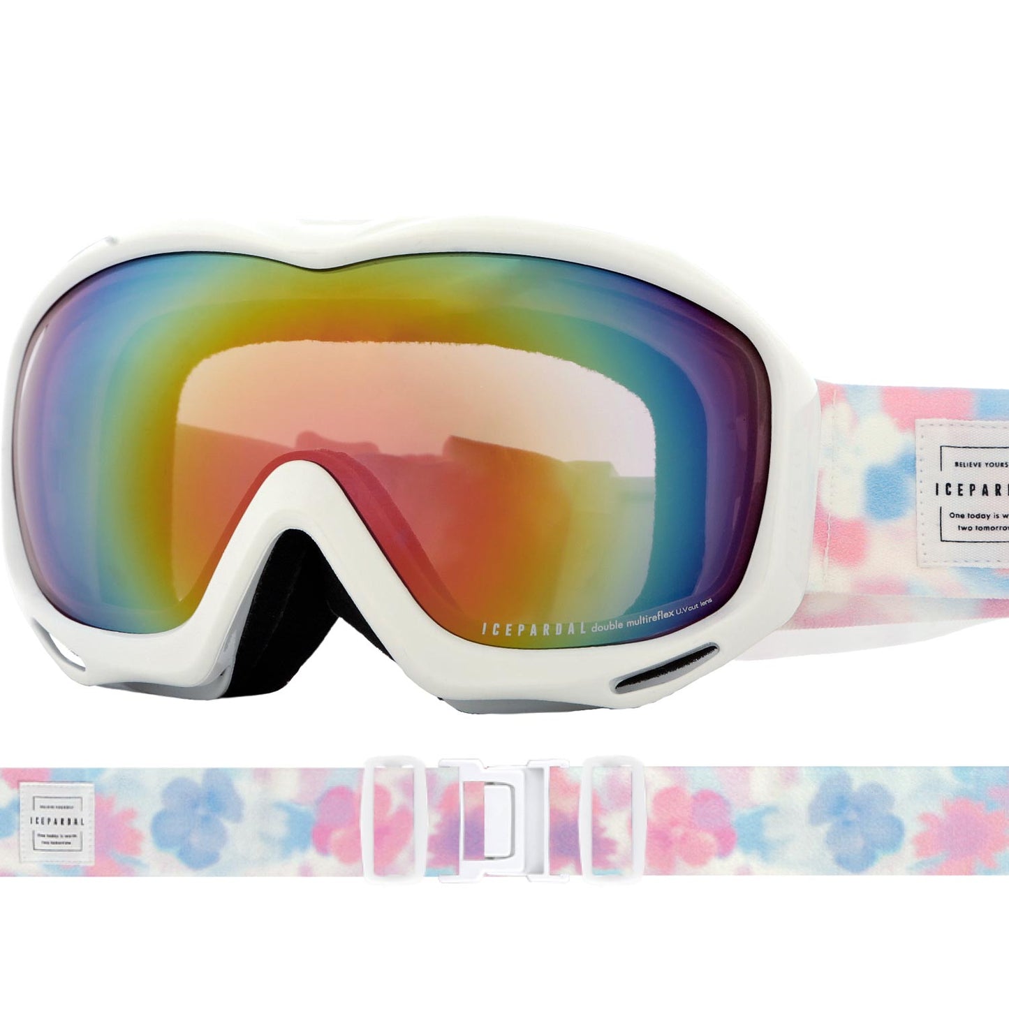 UV Spherical Revolens Goggles Snow Goggles Women's ICEPARDAL IBP-784 