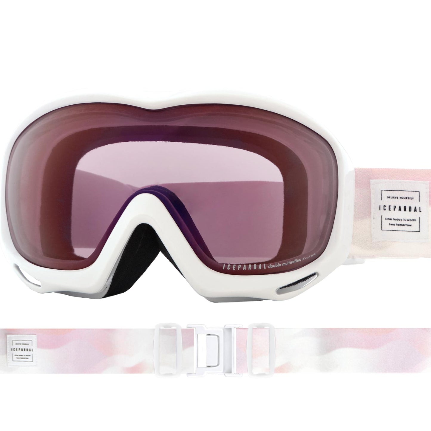 UV Spherical Revolens Goggles Snow Goggles Women's ICEPARDAL IBP-784 