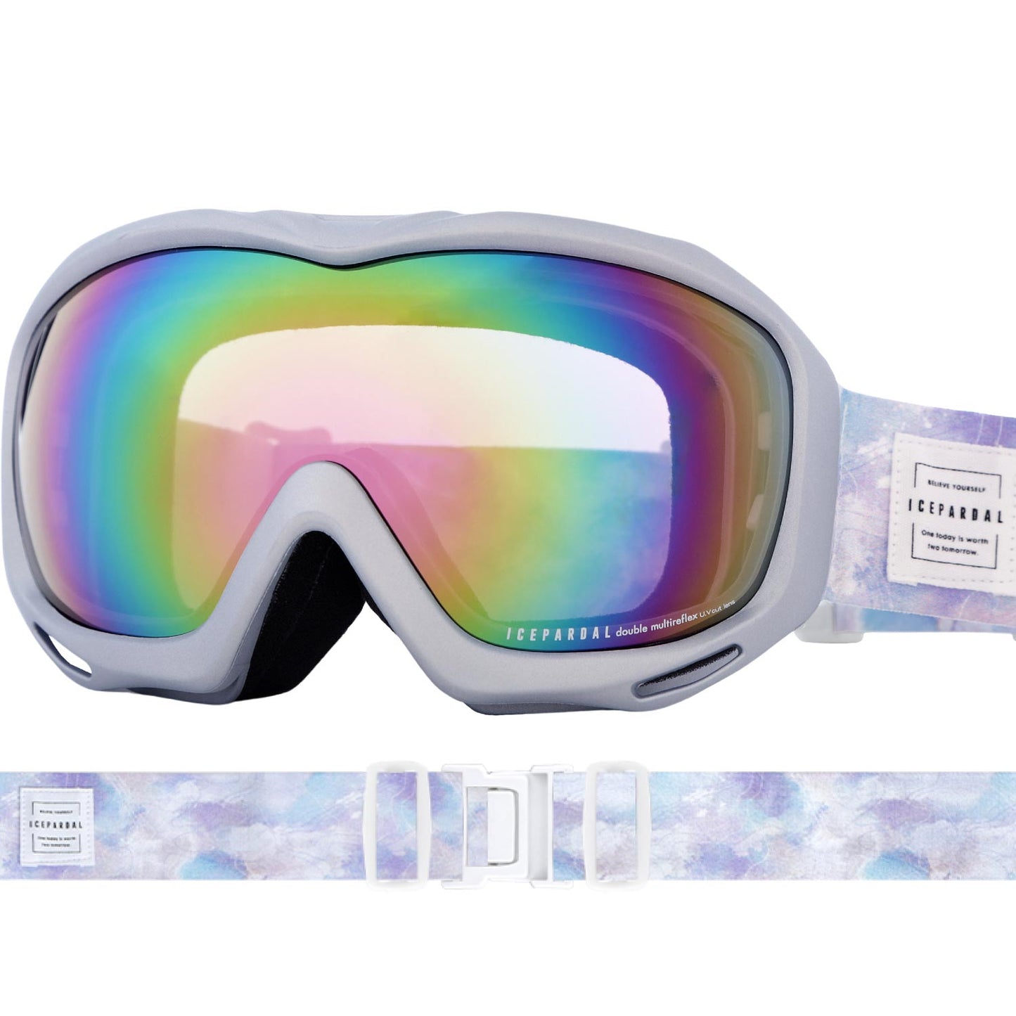 UV Spherical Revolens Goggles Snow Goggles Women's ICEPARDAL IBP-784 