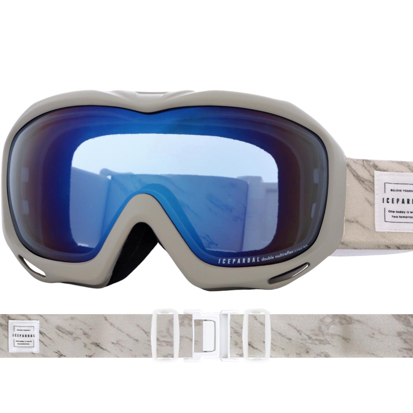 UV Spherical Revolens Goggles Snow Goggles Women's ICEPARDAL IBP-784 