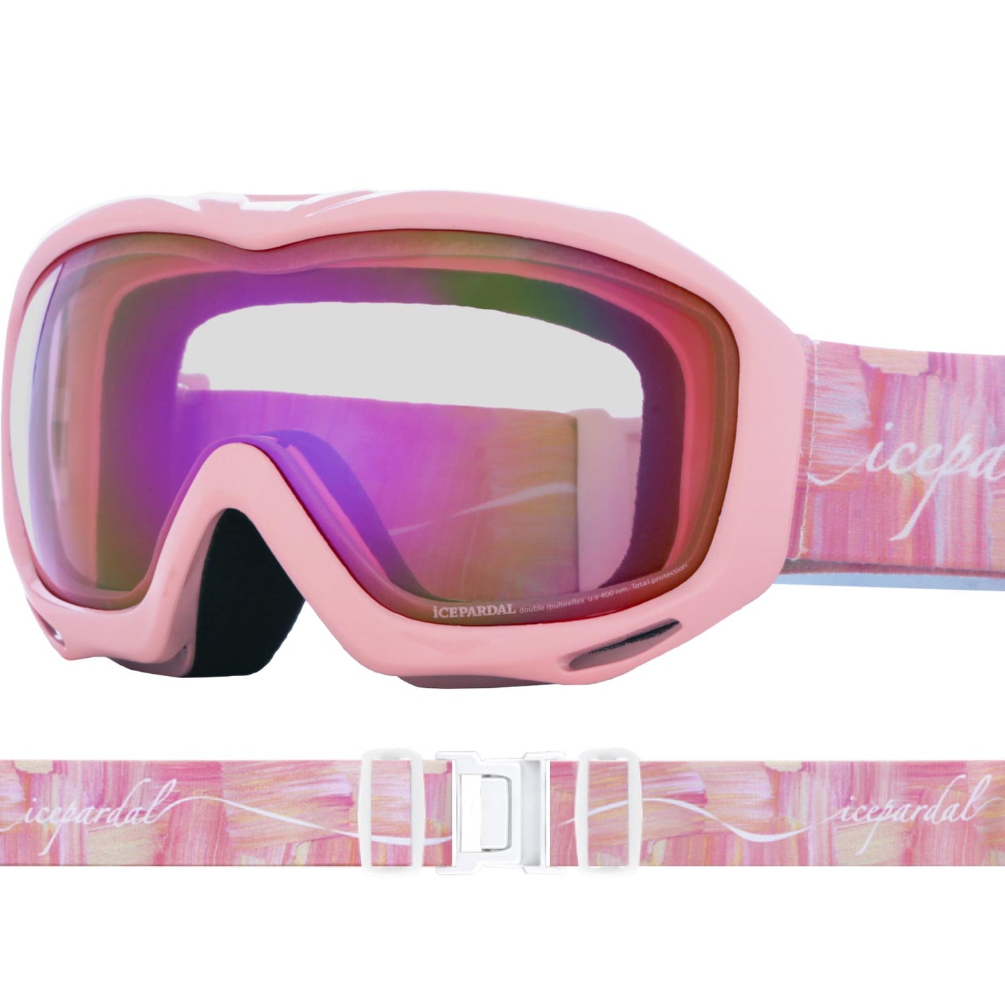 UV Spherical Revolens Goggles Snow Goggles Women's ICEPARDAL IBP-784 