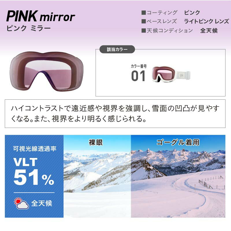 スノーボード ゴーグル レディース スノボ スキー スノー ダブルレンズ