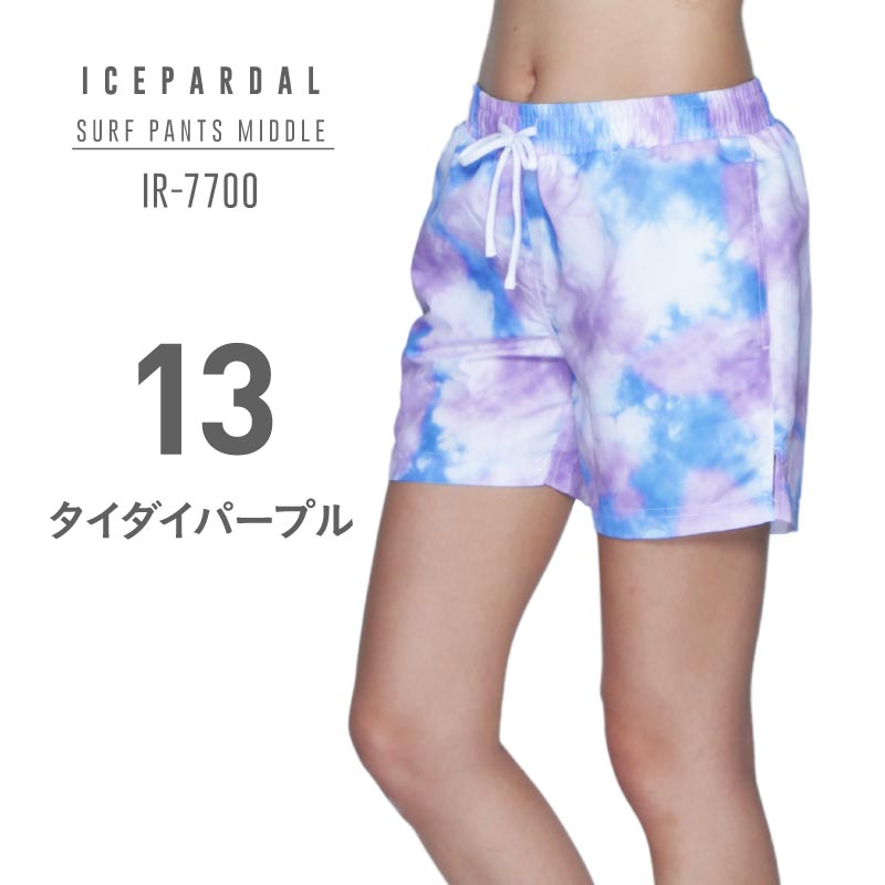 Middle length surf pants ladies ICEPARDAL IR-7700 