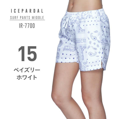 Middle length surf pants ladies ICEPARDAL IR-7700 