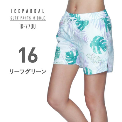 Middle length surf pants ladies ICEPARDAL IR-7700 