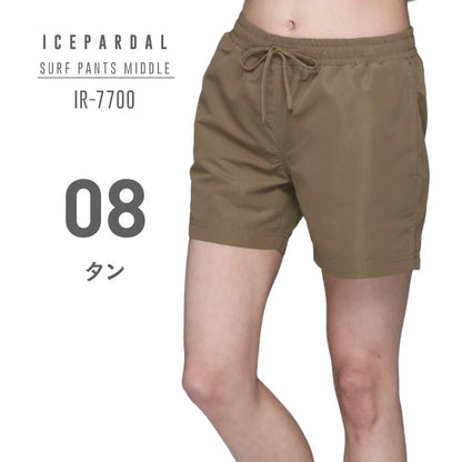 Middle length surf pants ladies ICEPARDAL IR-7700 