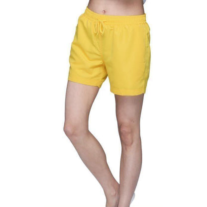 [クリアランスセール] 水陸両用 サーフパンツ レディース ミドル丈 水着 全20色 ショートパン ボードショーツ 体型カバー 大きいサイズ ラッシュガード UVカット ICEPARDAL IR-7700 メール便発送