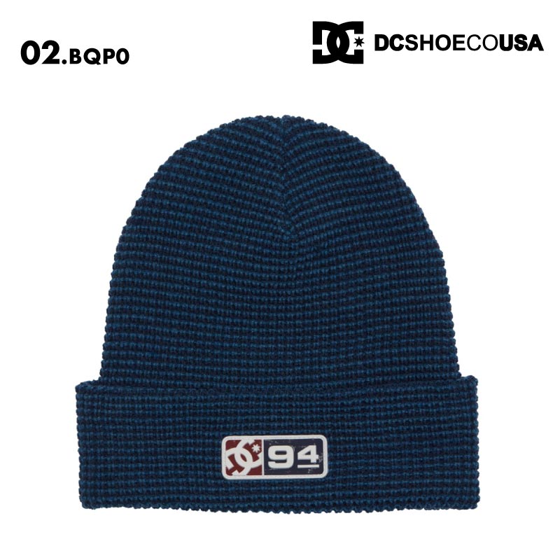 DC SHOES/ディーシー メンズ ニット帽 SIGHT BEANIE 2024SNOW ADYHA04216 スノーボード スキー スノボ 防寒 ビーニー ニットキャップ リフレクティブヤーン ロゴ 正規品 男性用【メール便発送 24FW-05】