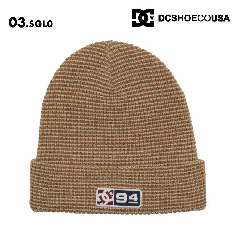 DC SHOES/ディーシー メンズ ニット帽 SIGHT BEANIE 2024SNOW ADYHA04216 スノーボード スキー スノボ 防寒 ビーニー ニットキャップ リフレクティブヤーン ロゴ 正規品 男性用【メール便発送 24FW-05】