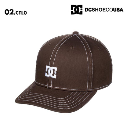 DC SHOES/ディーシー メンズ キャップ DC CAP STAR SNAPBACK 2025 SPRING DCP251219 帽子 ぼうし 紫外線対策 ベースボールキャップ サイズ調整 無地 シンプル ロゴ ブランド 正規品 男性用