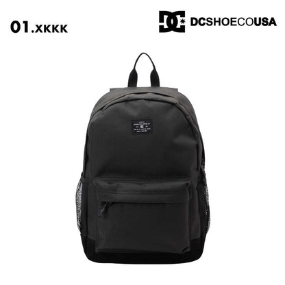 DC SHOES/ディーシー メンズ バックパック BACKSIDER CORE 4 2024 FALL DBP244206 リュック 鞄 かばん ザック 20L メッシュポケット ドリンクホルダー付き 通勤 通学 男性用