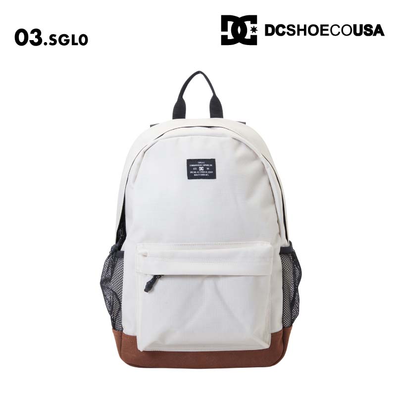 DC SHOES/ディーシー メンズ バックパック BACKSIDER CORE 4 2024 FALL DBP244206 リュック 鞄 かばん ザック 20L メッシュポケット ドリンクホルダー付き 通勤 通学 男性用