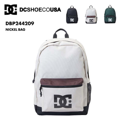 DC SHOES/ディーシー メンズ バックパック NICKEL BAG 2024 FALL DBP244209 リュック 鞄 かばん ザック 20L ポリエステル メッシュポケット 小旅行 通勤 通学