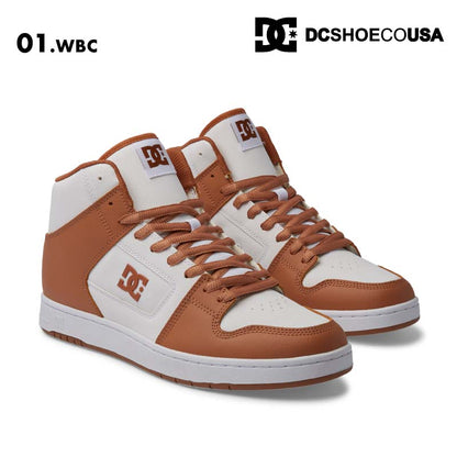 DC SHOES/ディーシー メンズ スケートボード シューズ MANTECA 4 HI 2024 FALL DM244006 靴 運動靴 耐摩耗 スニーカー クッション くつ スケシュー ハイカット ブランド 男性用