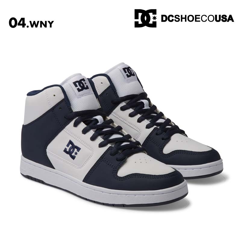 DC SHOES/ディーシー メンズ スケートボード シューズ MANTECA 4 HI 2024 FALL DM244006 靴 運動靴 耐摩耗 スニーカー クッション くつ スケシュー ハイカット ブランド 男性用