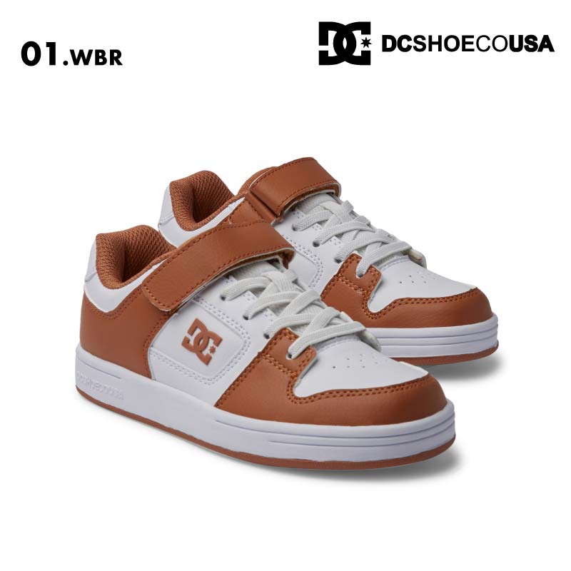 DC SHOES/ディーシー キッズ スケートボード シューズ MANTECA 4 V SN 2024 FALL DK244001 靴 運動靴 こども スケボー スケシュー 耐摩耗 履きやすい 脱ぎやすい メッシュライナー 男の子