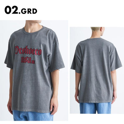 DC SHOES/ディーシー メンズ 半袖 Tシャツ 24 MAJESTIC SS 2024 SUMMER DST242014 ドロップショルダー ヴィンテージ調 ビッグシルエットシルエット ビッグシルエット カットソー 大きめ 大きい ブランド 正規品 男性用