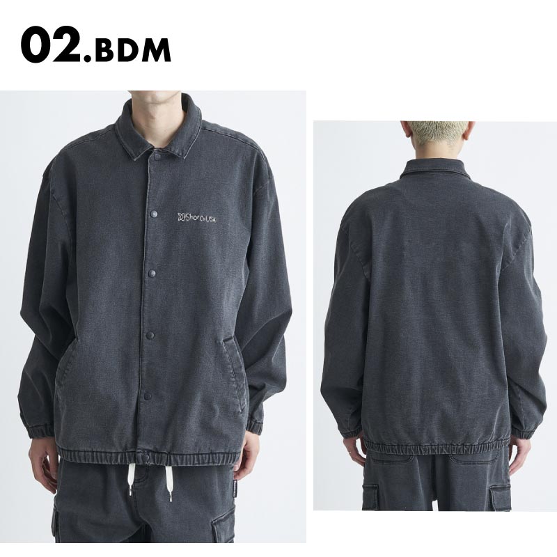 DC SHOES/ディーシー メンズ コーチジャケット 24 COACH JACKET SPRING DJK241001 カジュアル トレンド ゆったり ドロップショルダー オーバーサイズ ブランド おしゃれ ギフト プレゼント 男性用