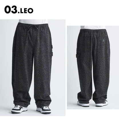 DC SHOES/ディーシー メンズ スケートボードパンツ 24 SUPER WIDE PAINTER PANT DPT241006 スーパーワイドシルエット ウエストゴム 大きめ 人気 ブランド おしゃれ ギフト プレゼント 男性用