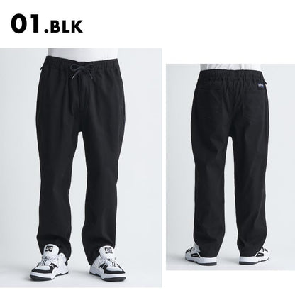 DC SHOES/ディーシー メンズ スケートボードパンツ 24 WIDE PANT SPRING 2024 DPT241007 ストレッチ氏 ワイドシルエット シンプル ウエストゴム 人気 ブランド おしゃれ ギフト プレゼント 男性用