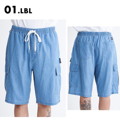 DC SHOES/ディーシー メンズ ハーフパンツ 24 WIDE CARGO SHORT 2024 SUMMER DWS242002 ワイド カーゴ ショーツ ショートパンツ ボトムス 水陸両用 速乾 ブランド 正規品 男性用