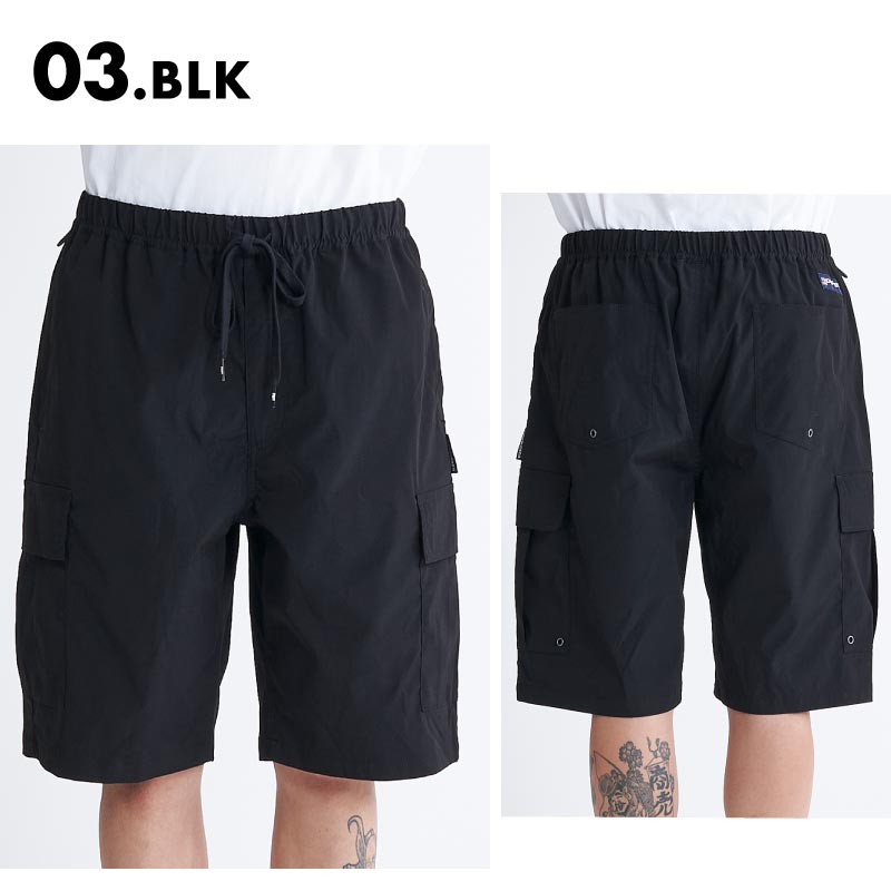 DC SHOES/ディーシー メンズ ハーフパンツ 24 WIDE CARGO SHORT 2024 SUMMER DWS242002 ワイド カーゴ ショーツ ショートパンツ ボトムス 水陸両用 速乾 ブランド 正規品 男性用