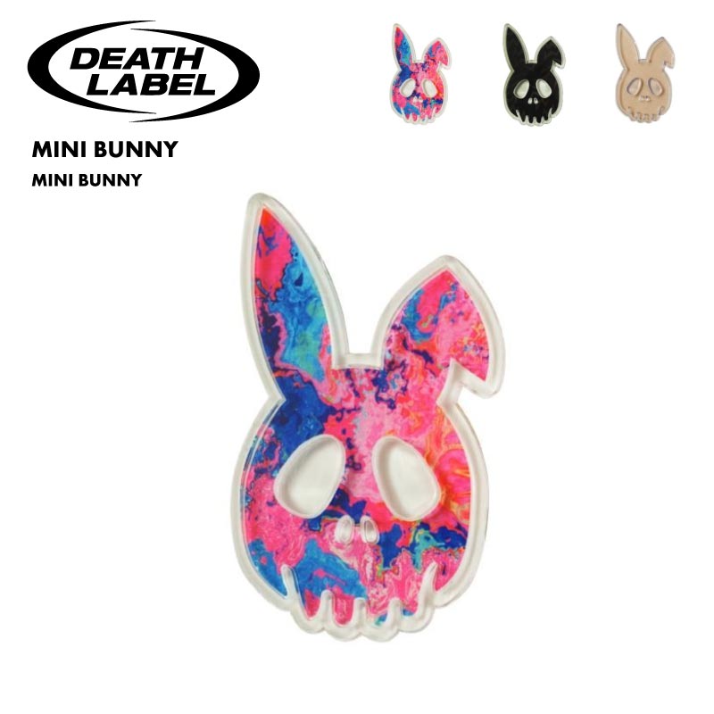 DEATHLABEL/デスレーベル メンズ＆レディース デッキパット MINI BUNNY 2024-25SNOW MINI BUNNY スノボ スノーボード ブランド おしゃれ 男性用【メール便発送 13桁用24F】