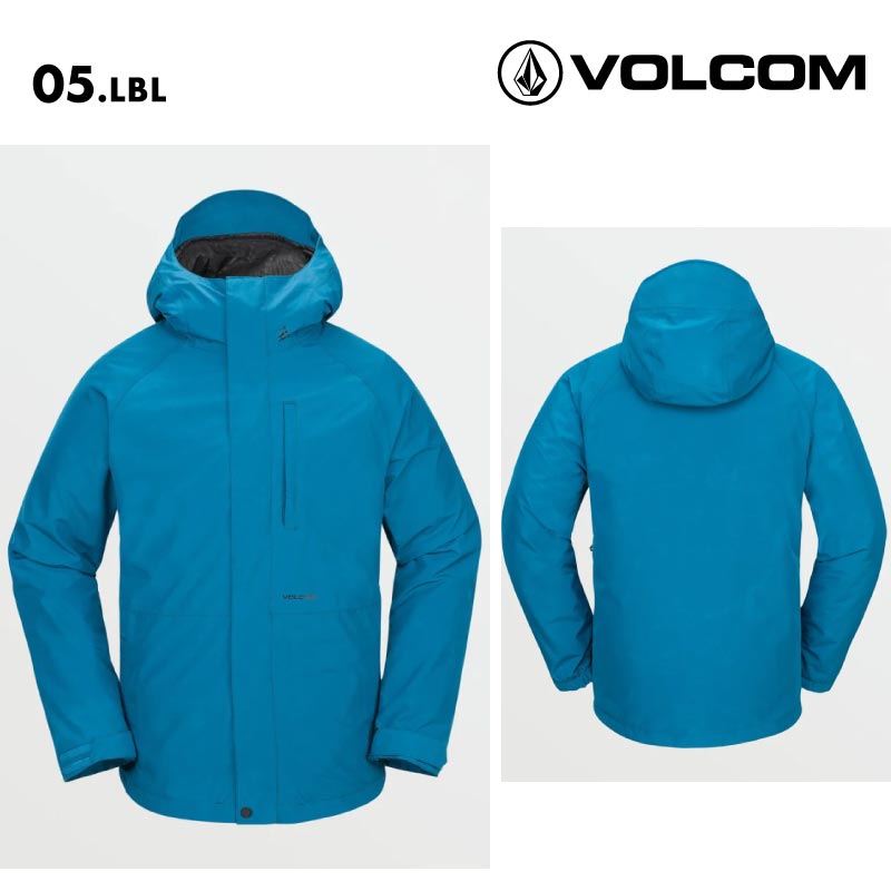 VOLCOM/ボルコム メンズ GORE-TEX スノージャケット DUA GORE-TEX JACKET 2025 SNOW G0652507 スノーボード スキー ウインタースポーツ 防寒 スノボウェア スキーウェア アウター バギーフィット ゴーグルポケット ノイズポケット 男性用