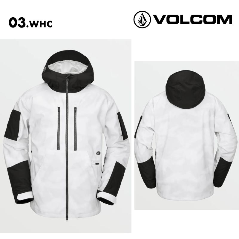 VOLCOM/ボルコム メンズ スノージャケット V.CO WFO JACKET 2025 SNOW G0652510 スノーボード スキー ウインタースポーツ 防寒 スノボウェア スキーウェア アウター バギーフィット 通気性 ノイズポケット 男性用