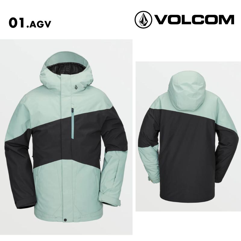 VOLCOM/ボルコム メンズ スノージャケット PRIMRY JACKET 2025 SNOW G0652513 スノーボード スキー ウインタースポーツ 防寒 スノボウェア スキーウェア アウター リラックスフィット 防水加工 メッシュ裏地 男性用