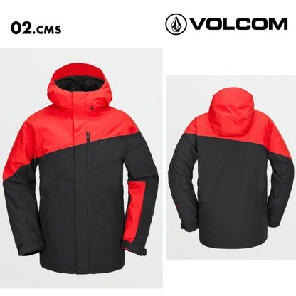 VOLCOM/ボルコム メンズ スノージャケット PRIMRY JACKET 2025 SNOW G0652513 スノーボード スキー ウインタースポーツ 防寒 スノボウェア スキーウェア アウター リラックスフィット 防水加工 メッシュ裏地 男性用