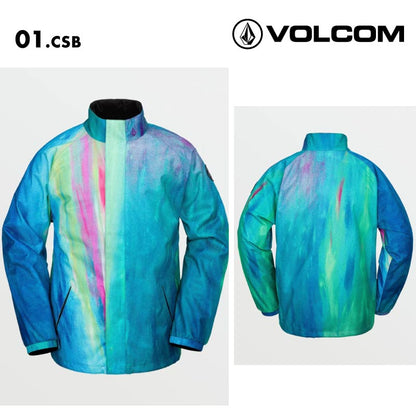 VOLCOM/ボルコム メンズ スノージャケット RAVRAAH JACKET 2025 SNOW G0652514 スノーボード スキー ウインタースポーツ 防寒 スノボウェア スキーウェア アウター バギーフィット ゴーグルポケット クラシックシルエット 男性用