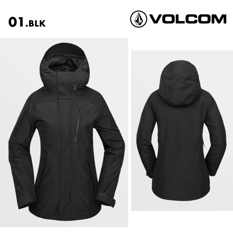 VOLCOM/ボルコム レディース GORE-TEX スノージャケット V.CO ARIS INS GORE JACKET 2025 SNOW H0452505 スノーボード スキー ウインタースポーツ 防寒 スノボウェア スキーウェア アウター リラックスフィット ゴーグルポケット 通気性 女性用