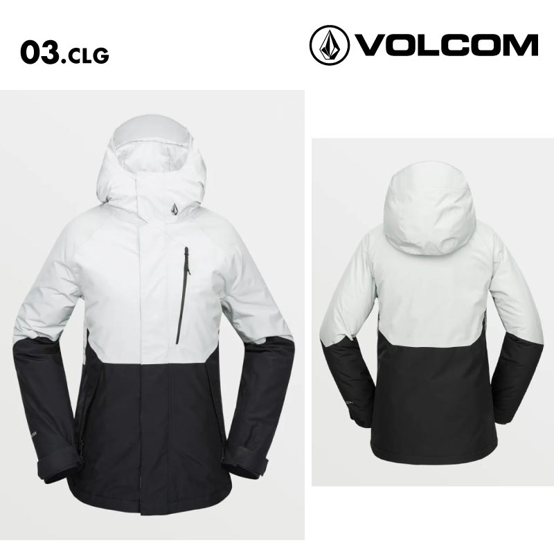 VOLCOM/ボルコム レディース GORE-TEX スノージャケット V.CO ARIS INS GORE JACKET 2025 SNOW H0452505 スノーボード スキー ウインタースポーツ 防寒 スノボウェア スキーウェア アウター リラックスフィット ゴーグルポケット 通気性 女性用